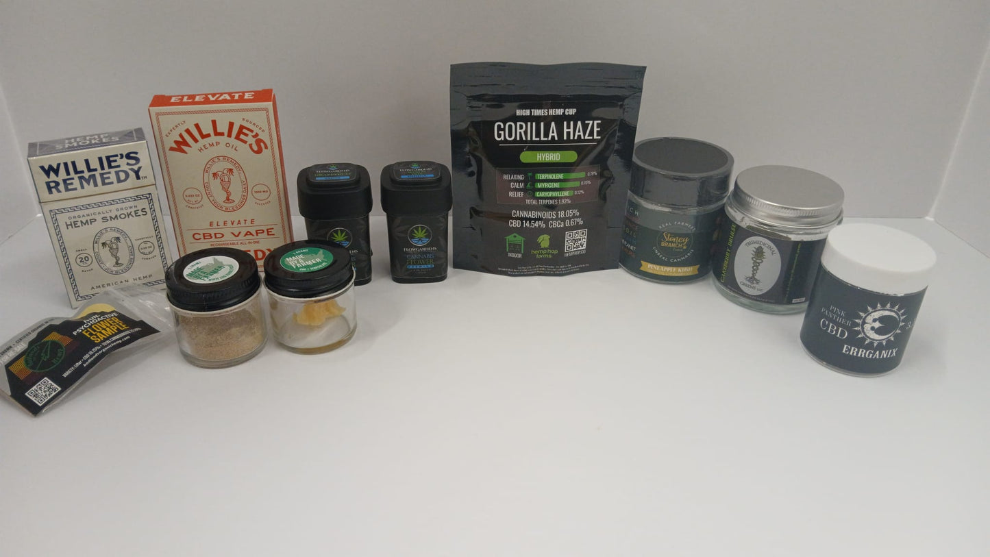 Non-Psychoactive Hemp Cup - Smokeables (Flower, Pre-Rolls, Concentrates and Vape Pens) - Official Judge Box