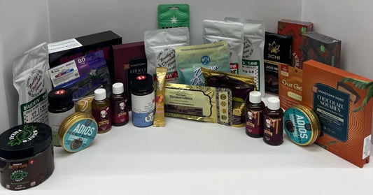 Legal Psychoactive Edible: Non-Gummies  (D8, D9, D10, HHC, etc) Official Judge Box (26 items)